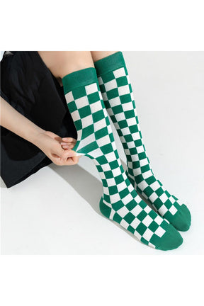 Preppy Style Knee High Socks