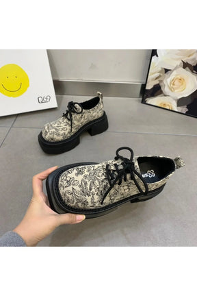 Printed Muffin Shoes