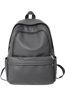 PU Leather Couple Backpack