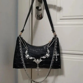 Punk Fashion Chains Crossbody Bags