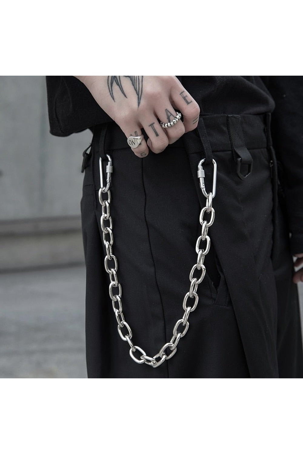 Punk Style Metal chain for pants, as picture 1.