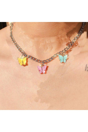 Rainbow Crystal Necklace