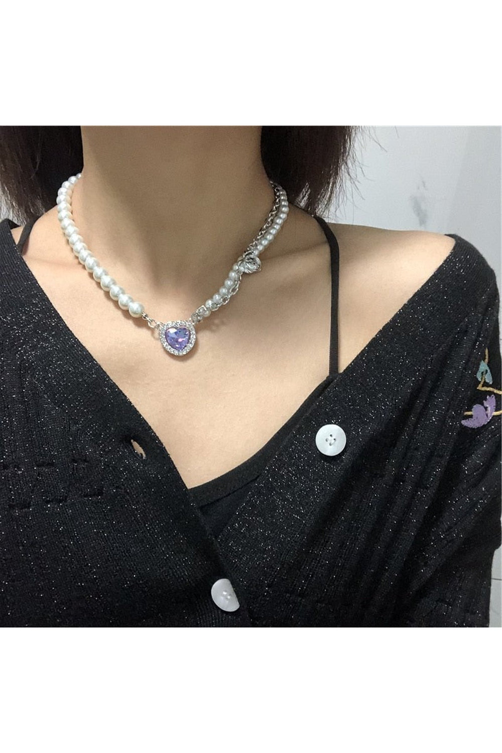 Rainbow Crystal Necklace