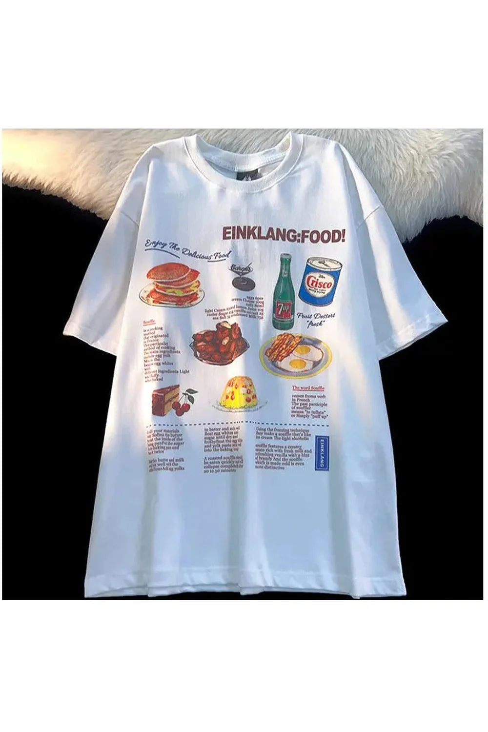 Retro Food Anime T-Shirt