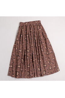 Retro Style Floral Skirt