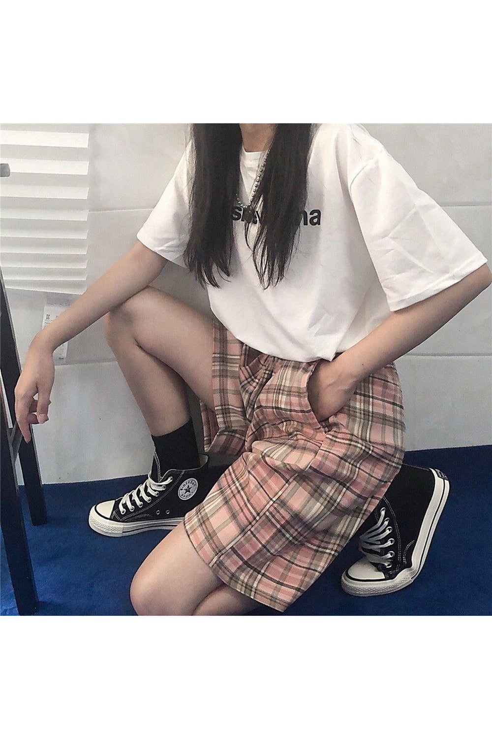 Retrocore Plaid Shorts