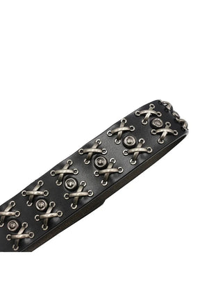 Rivet Cowboy Genuine Leather Men's Belt