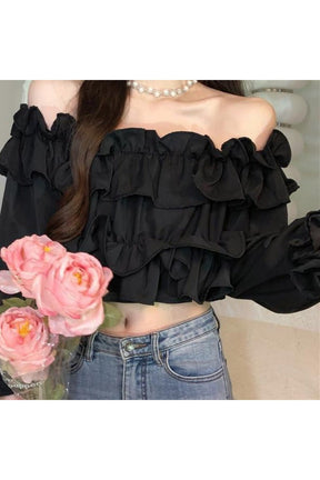 Ruffles Aesthetic Blouse