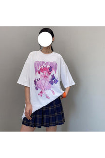 Kawaii Sailor Moon Bai T-shirt with charm.