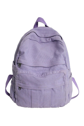 School Bag  College Student Vintage Backpack