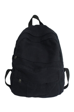 School Bag  College Student Vintage Backpack