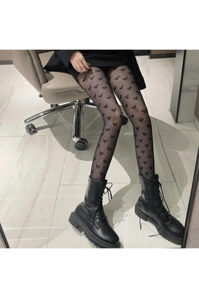 Sexy Patterned Fishnet Tights