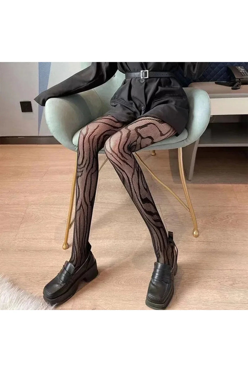 Sexy Patterned Fishnet Tights