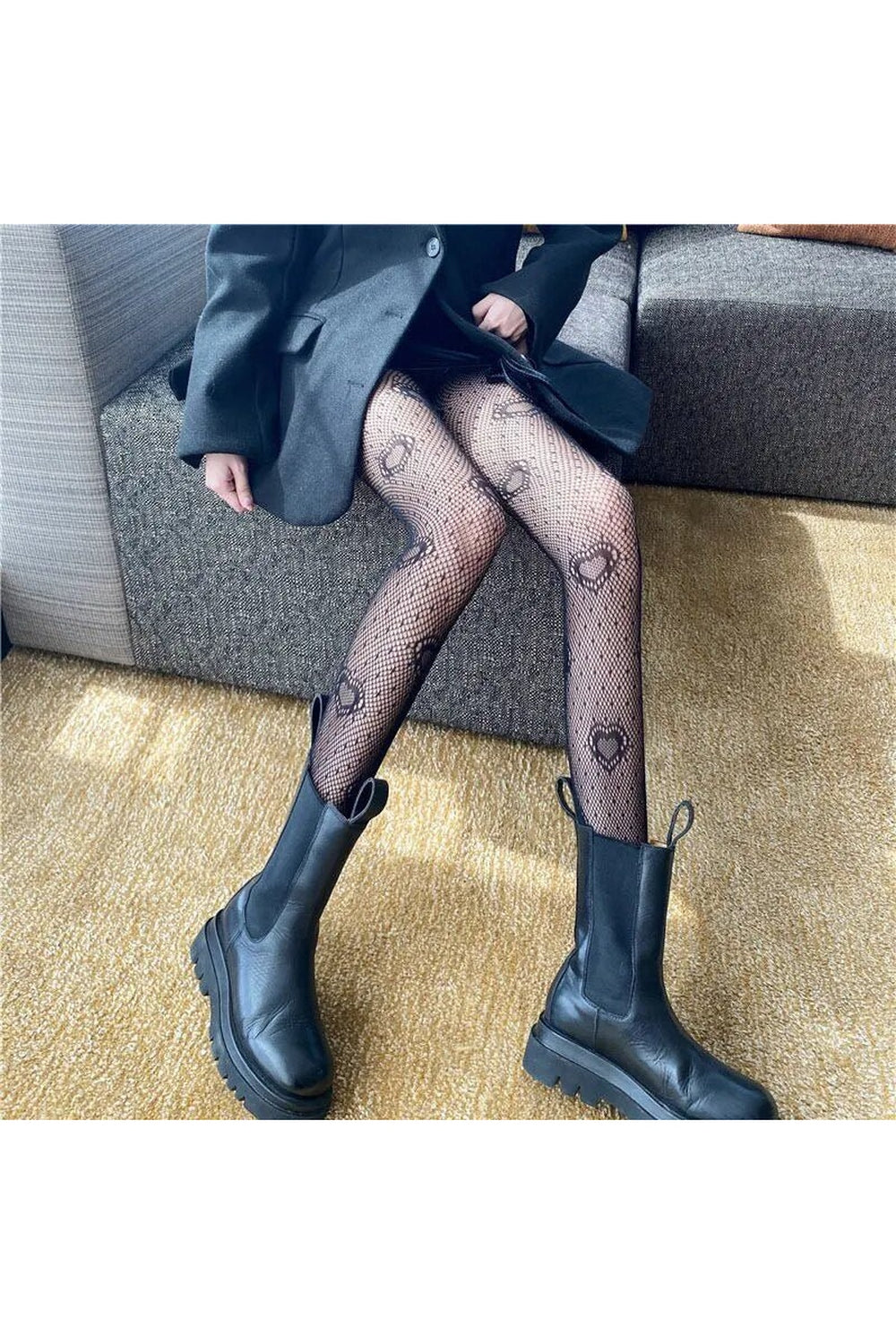 Sexy Patterned Fishnet Tights