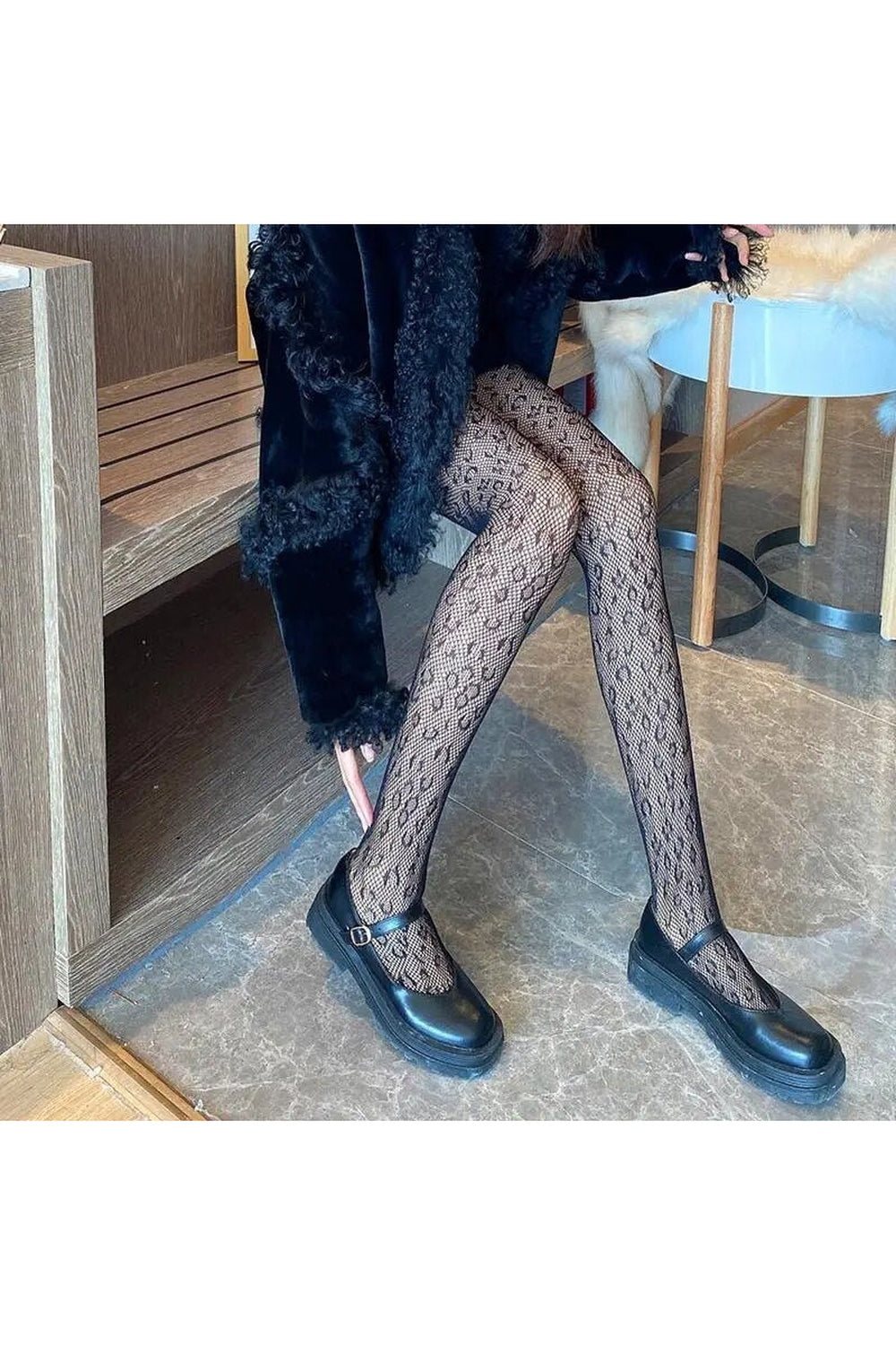 Sexy Patterned Fishnet Tights