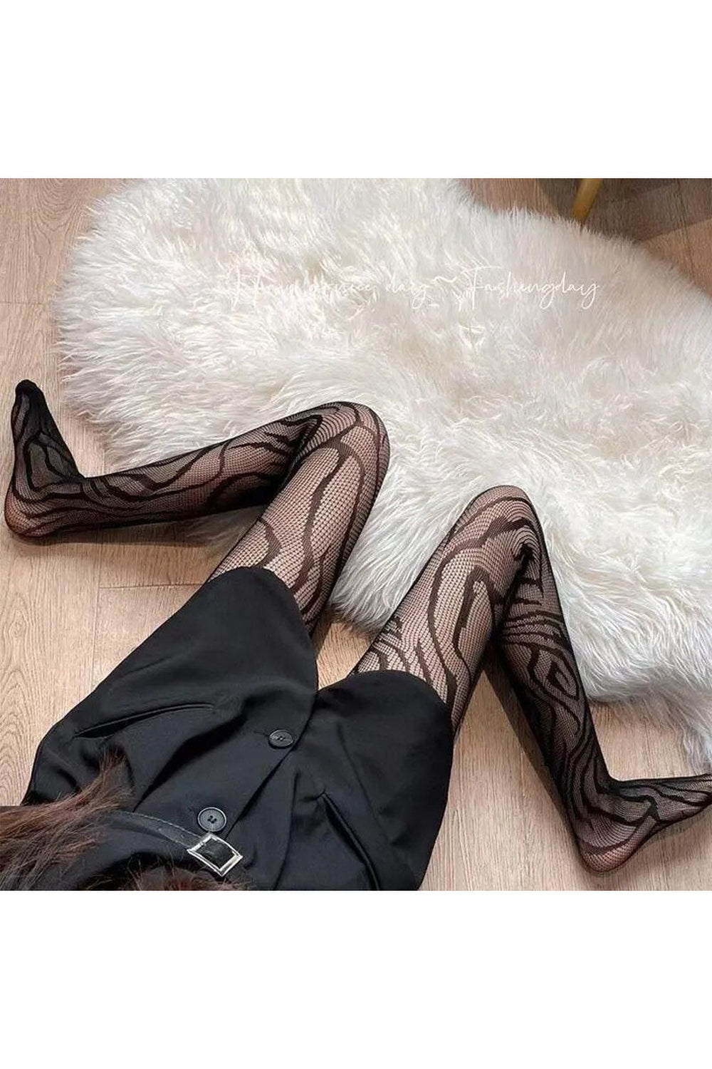 Sexy Patterned Fishnet Tights