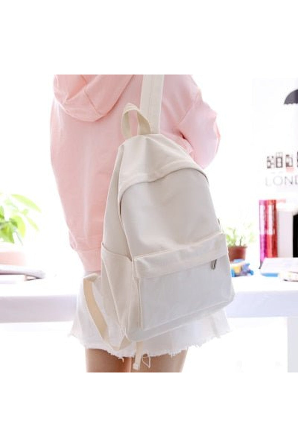 Simple Design College Backpack