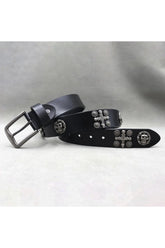 Gothic Skull Emblem Belt in PK-PK05 variant.