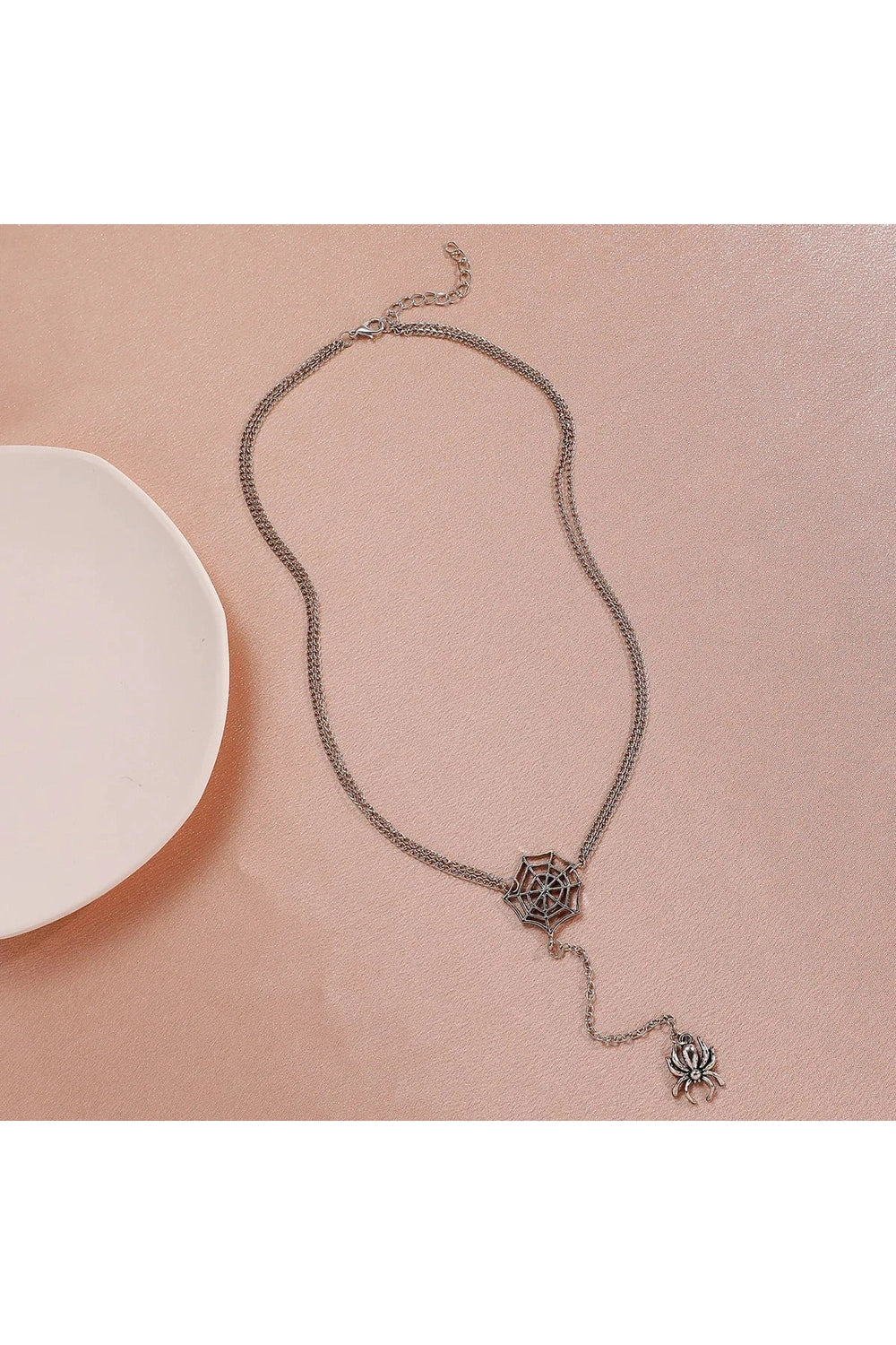 Spider Web Necklace