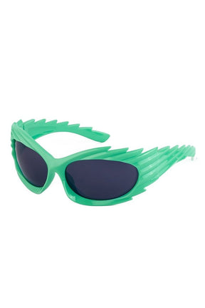 Spike Rectangle Shades Sunglasses