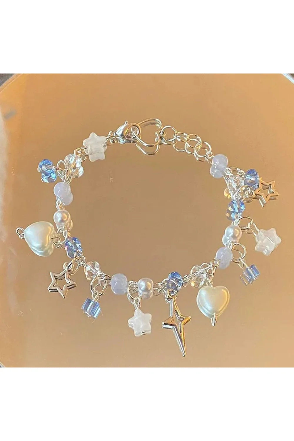 Star Bow Knot Beaded Bracelet