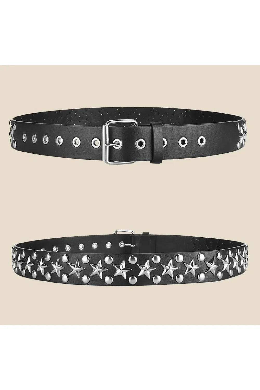 Star Studded Punk Belt