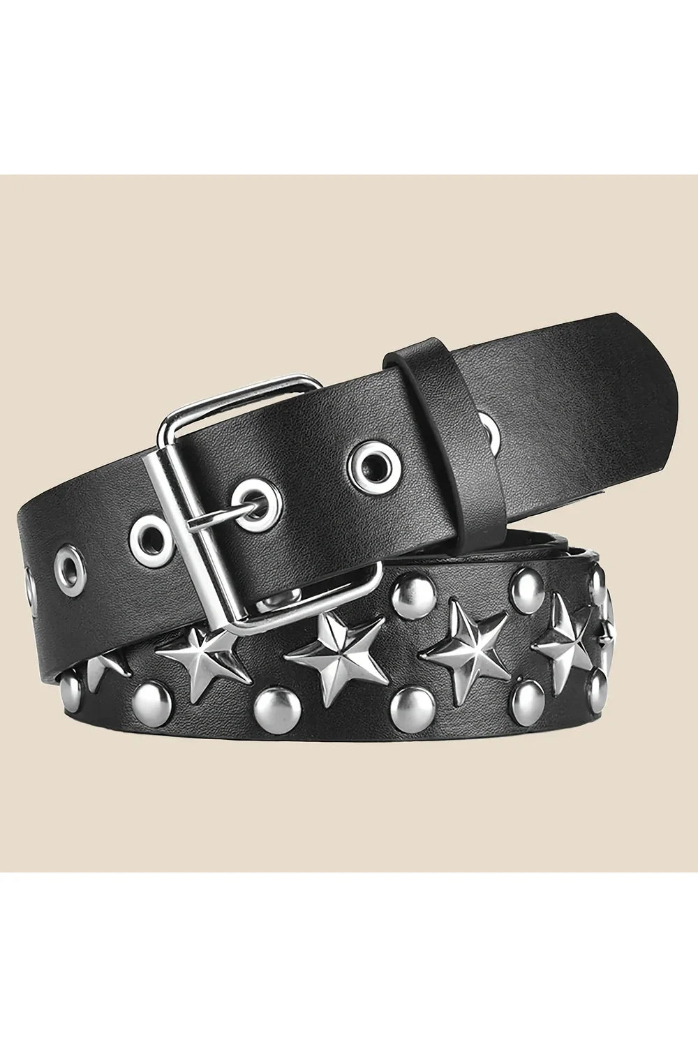 Star Studded Punk Belt