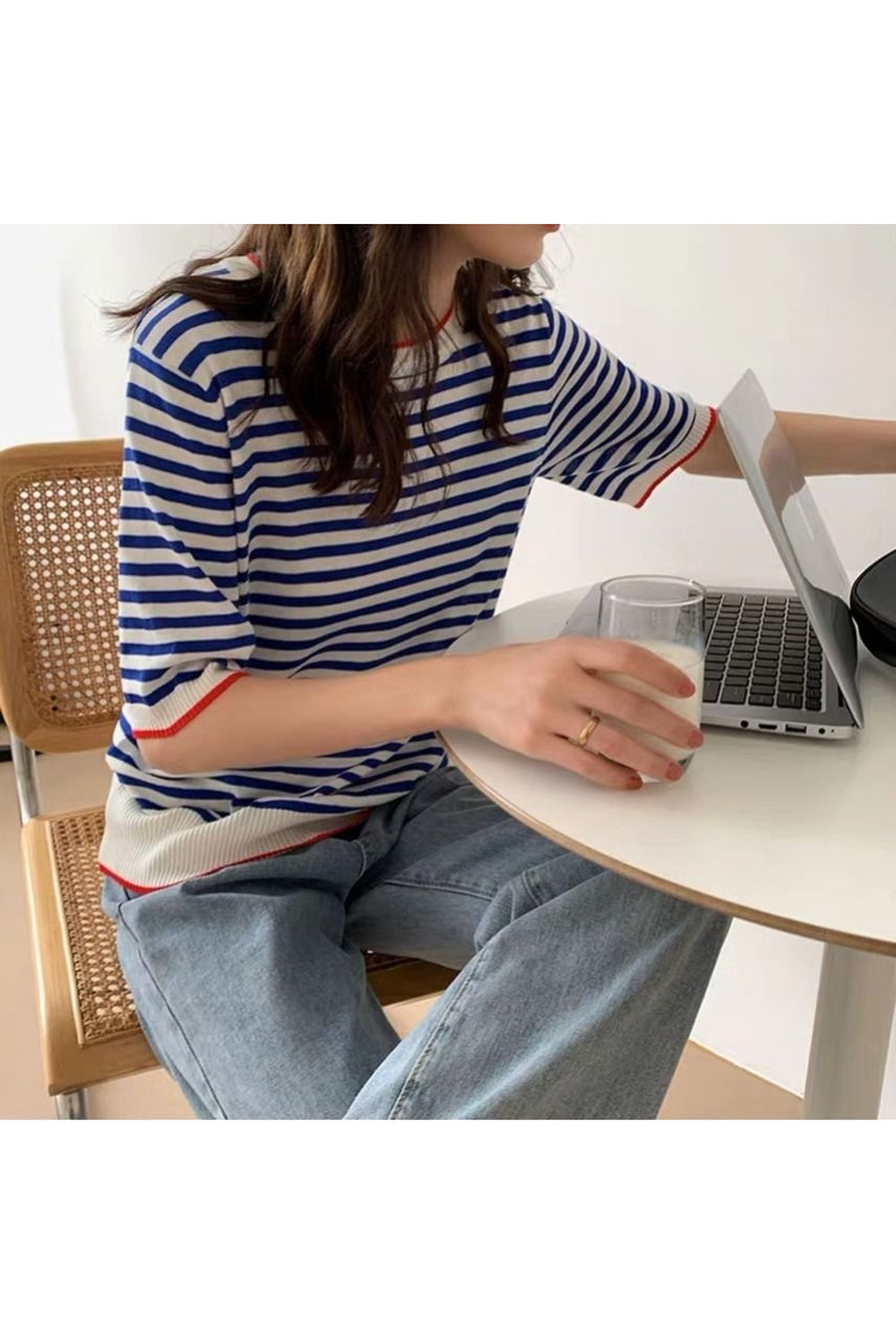 Striped Short Sleeve T-shirt