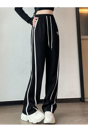 Acubi Striped Y2K Sweatpants