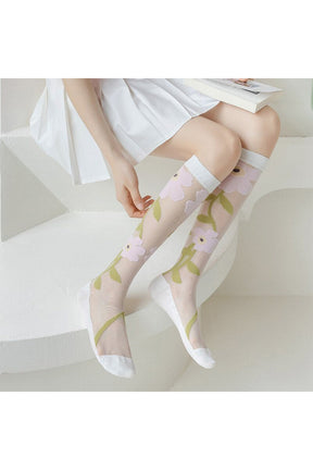 Summer Ultra-thin Nylon Long Socks