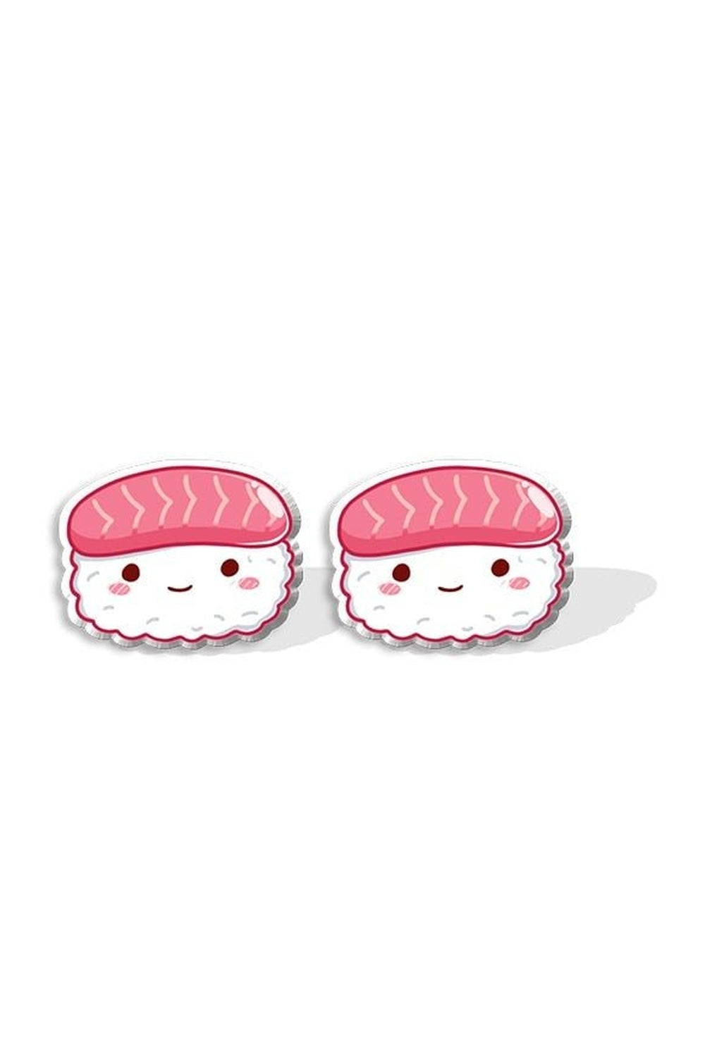 Sushi Cute Earrings variant 1, adorable sushi design.