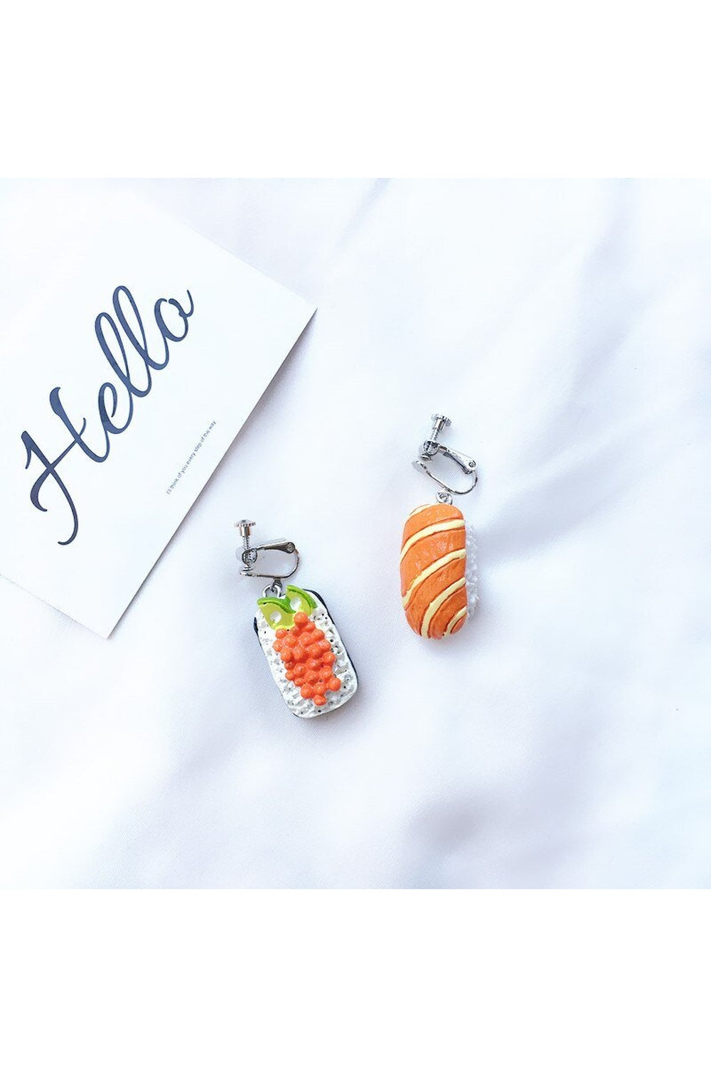 Sushi Dangle Drop Earrings