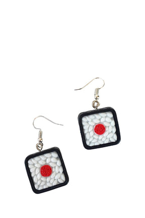 Sushi Dangle Drop Earrings