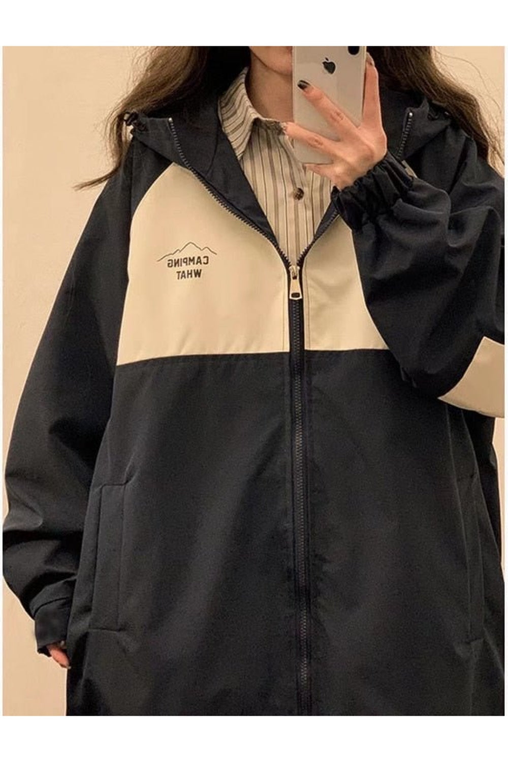 Fall Techwear Oversized Jacket