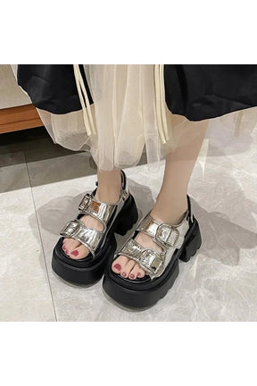 Thick Sole Punk Sandals