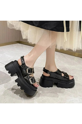 Thick Sole Punk Sandals