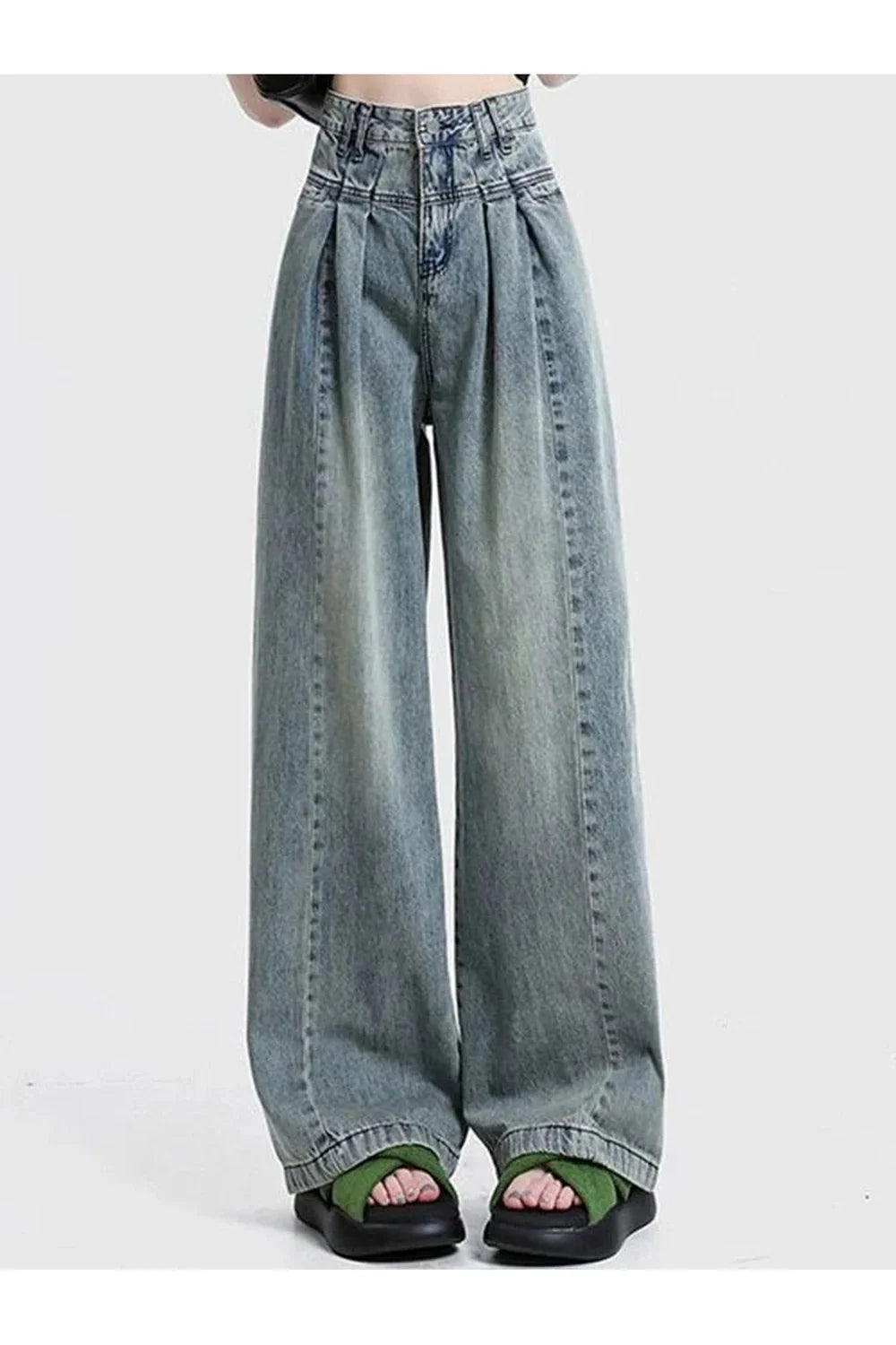 Fall Ultra Wide-Leg Baggy Jeans