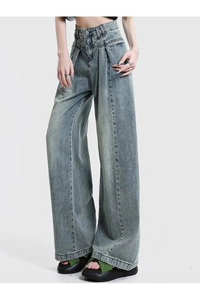 Fall Ultra Wide-Leg Baggy Jeans