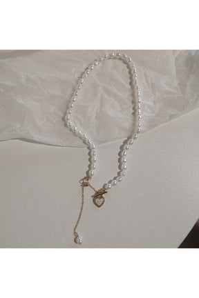 Vintage Aesthetic Love Heart Necklace