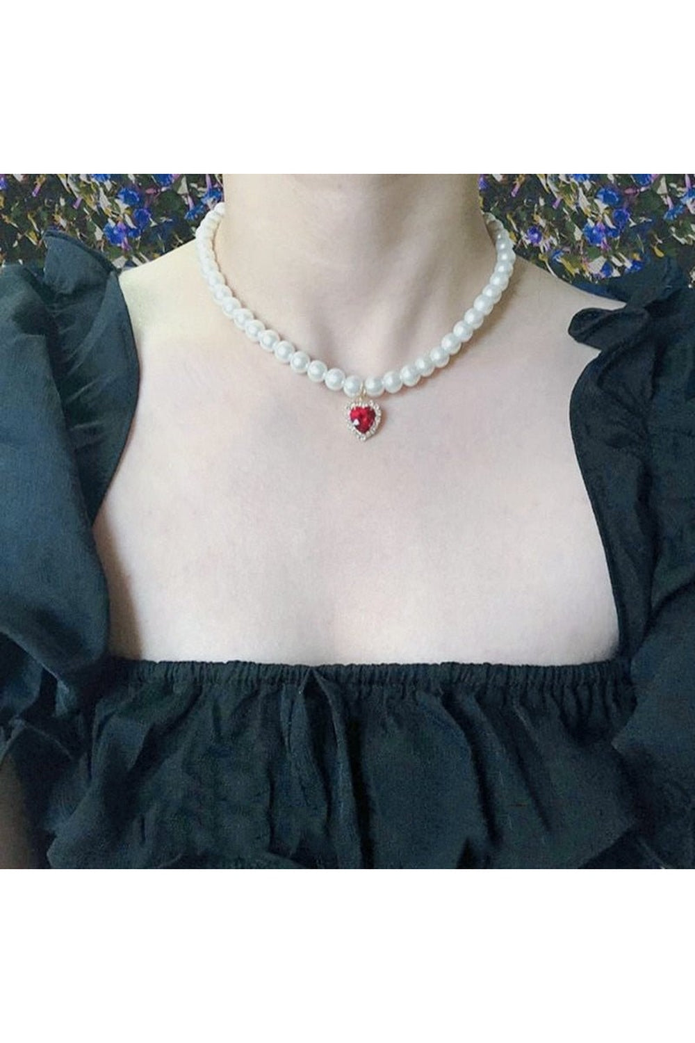 Vintage Aesthetic Love Heart Necklace