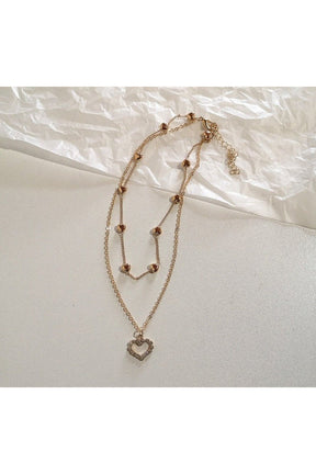 Vintage Aesthetic Love Heart Necklace