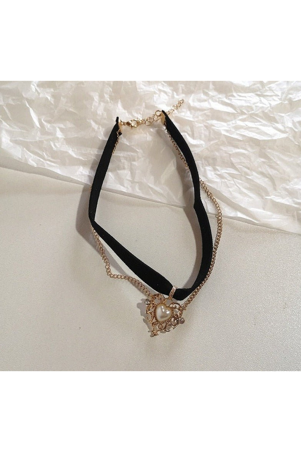 Vintage Aesthetic Love Heart Necklace