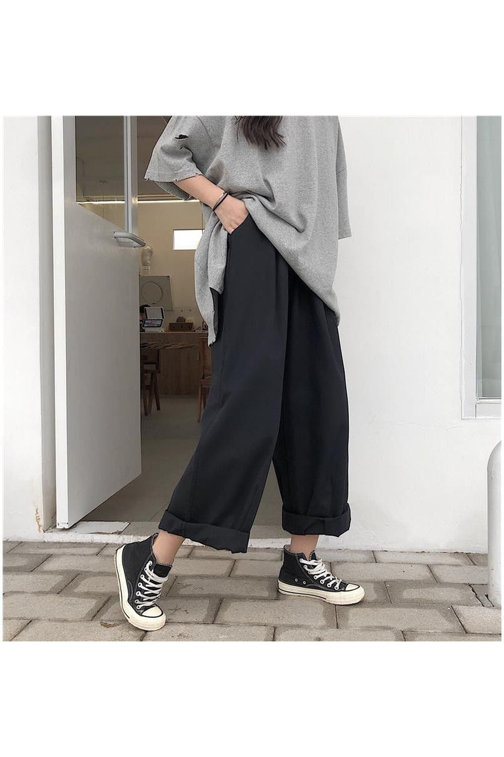 Vintage Casual Loose Pants