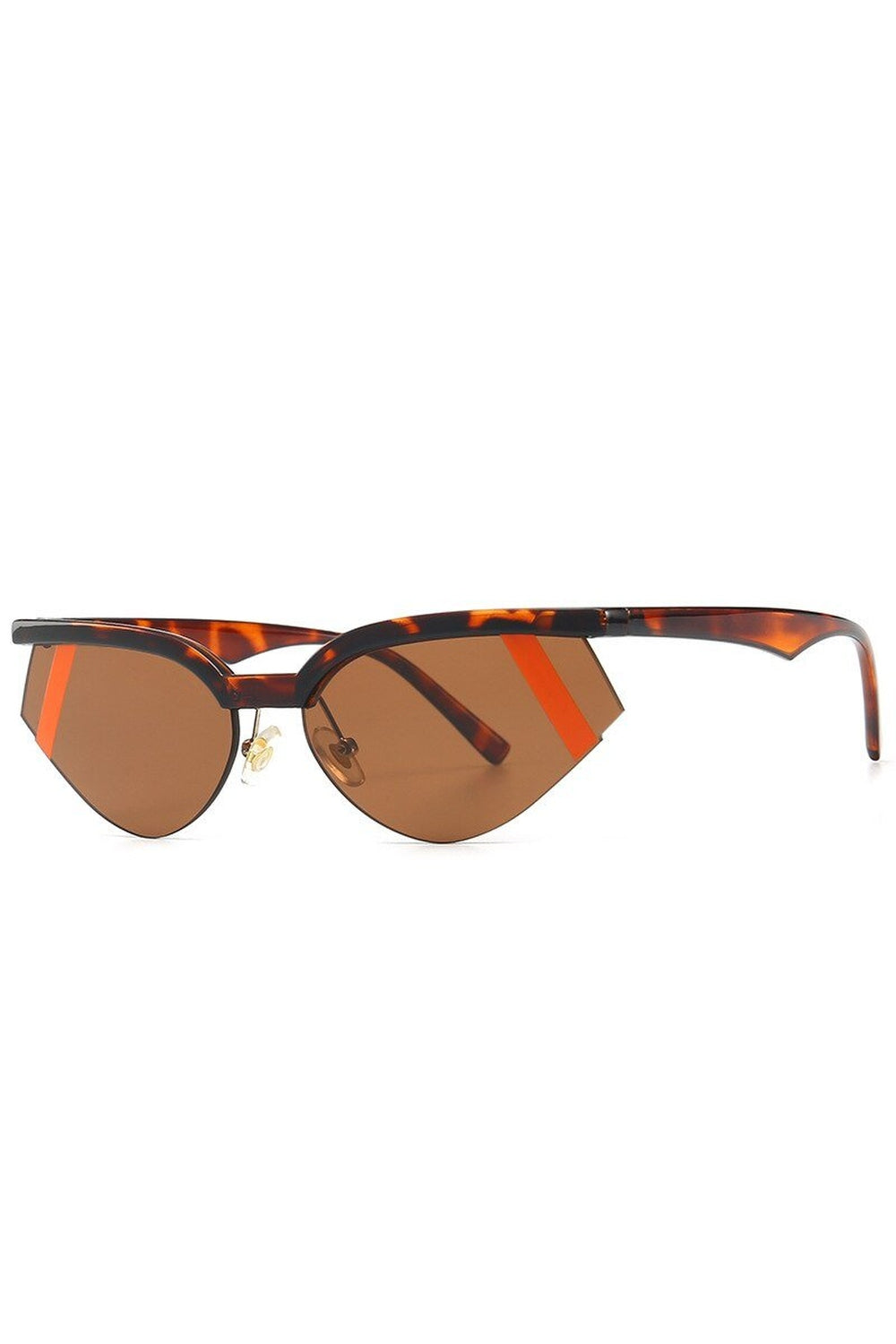 Preppy Velvet Cat Eye Sunglasses