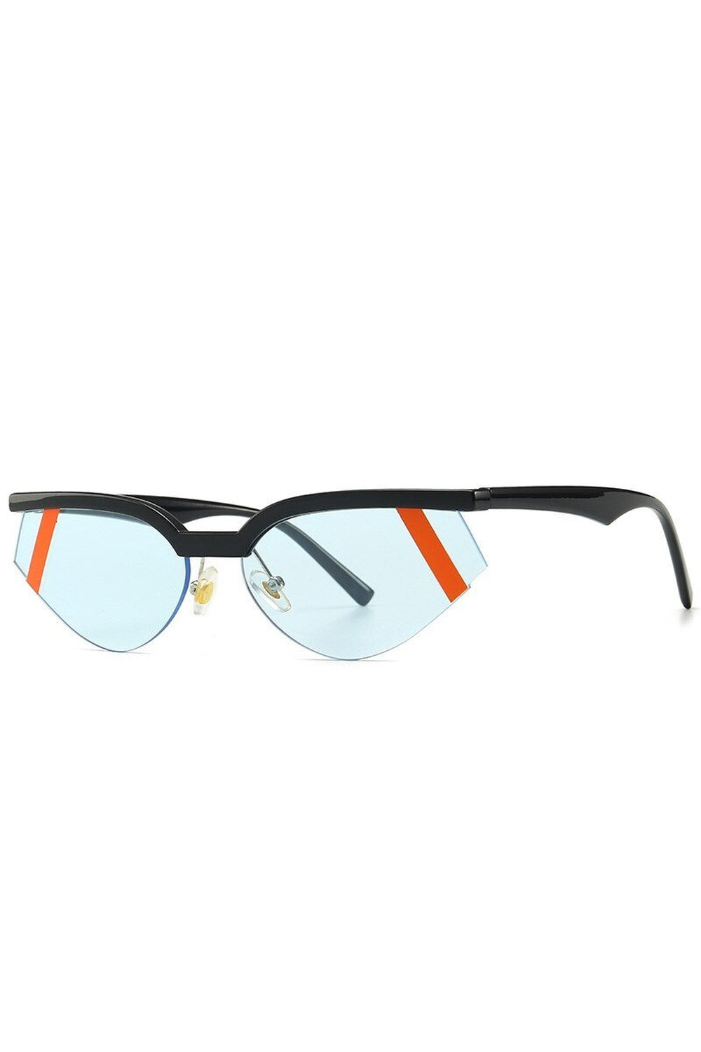 Preppy Velvet Cat Eye Sunglasses