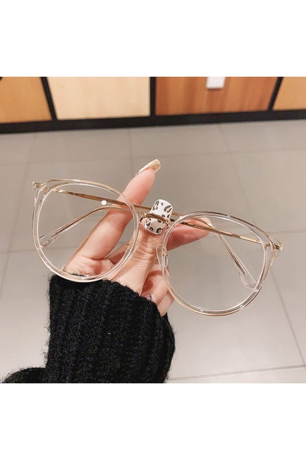 Vintage Clear Lens Glasses