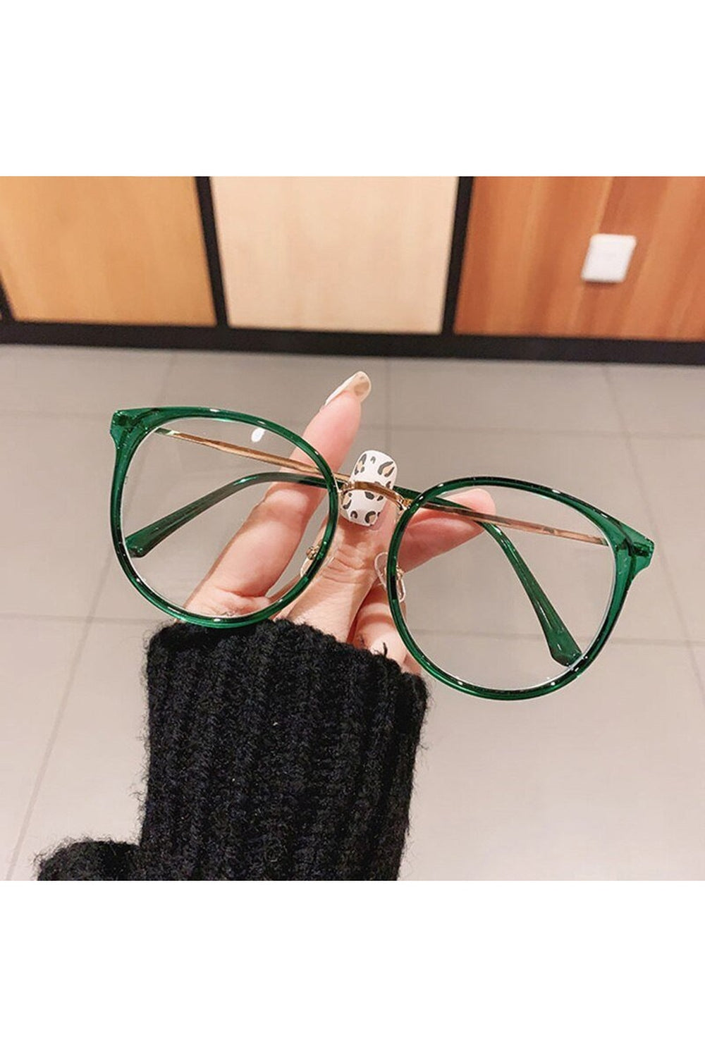 Vintage Clear Lens Glasses