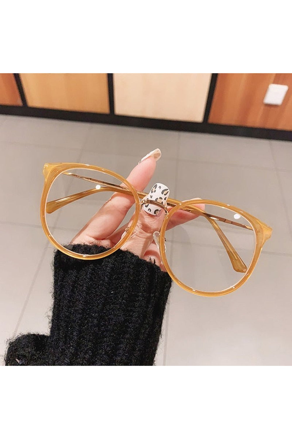 Vintage Clear Lens Glasses