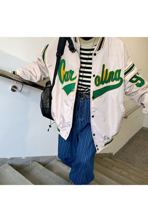 Fall Vintage College Style Jacket