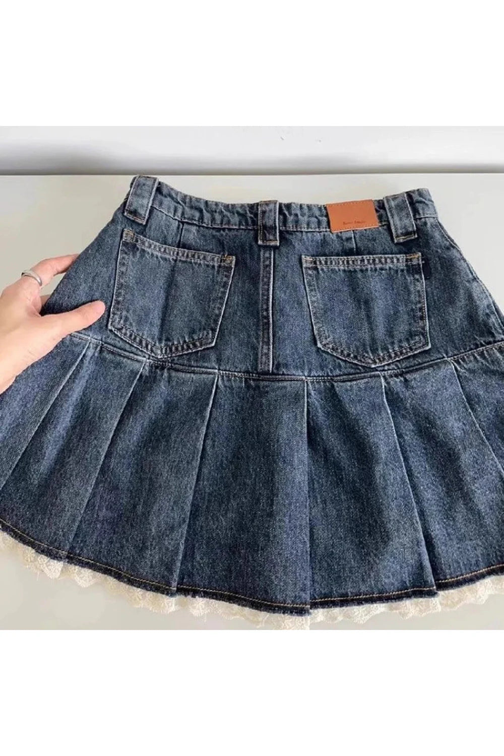 Vintage Denim Mini Skirt